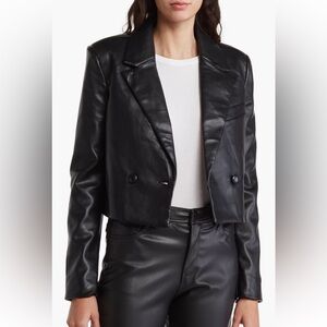 Anthropologie Alec Les Filles Leather Jacket